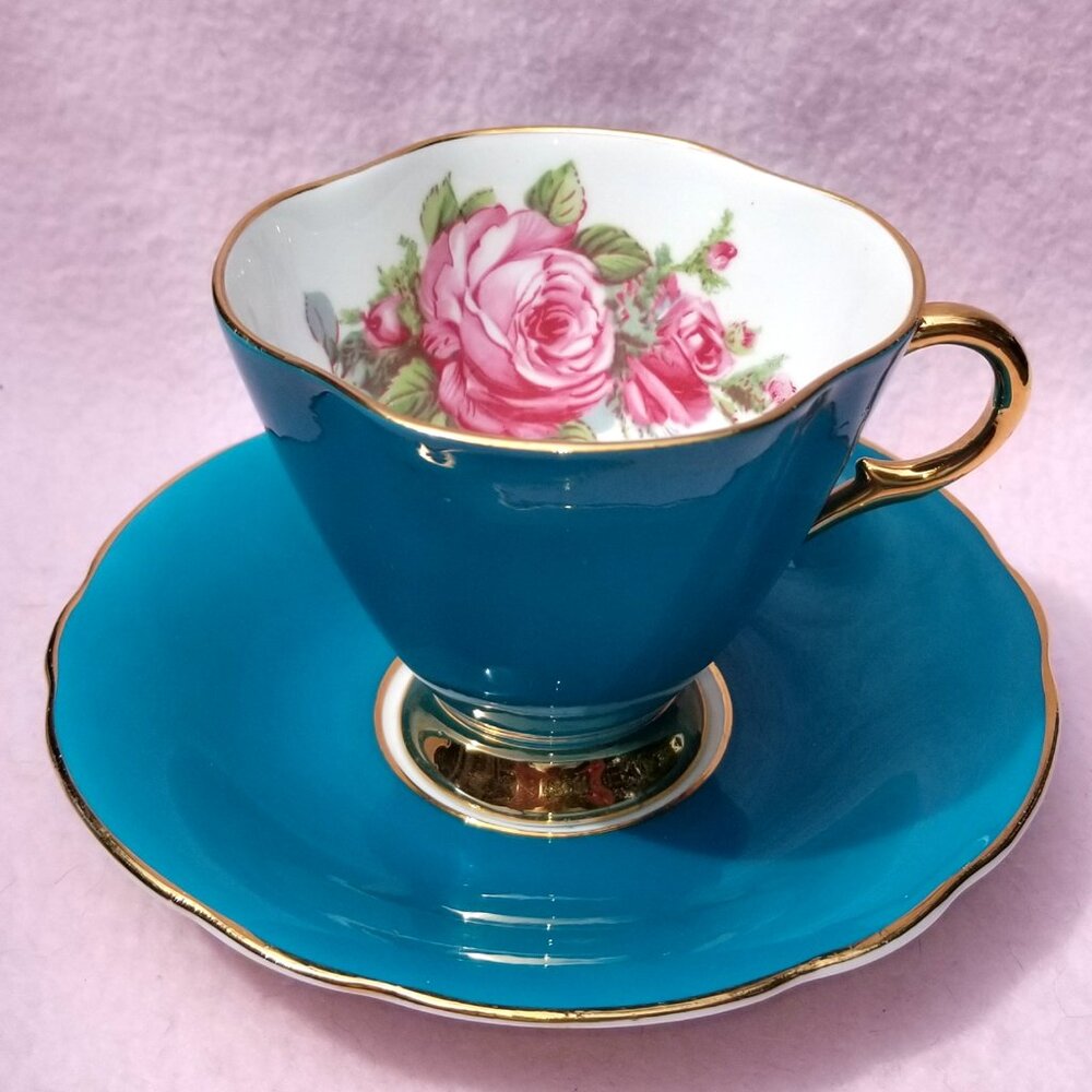 Clarence Bone China Tea Cup set
